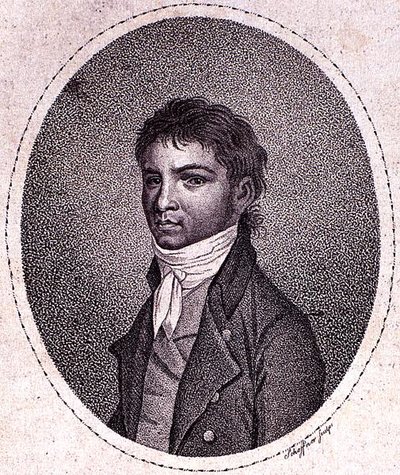 Louis van Beethoven engraved by Scheffner by German School