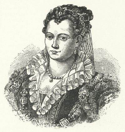 Lucrezia Borgia, Duchess consort of Ferrara, Modena and Reggio by German School