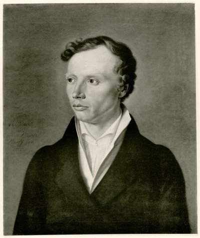 Ludwig Uhland by German School