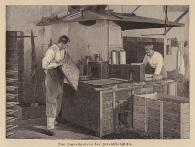 Manufacturing matches by German School