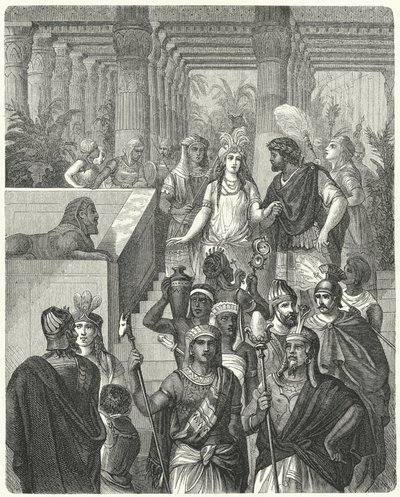 Marriage of Masinissa, King of Numidia, and Sophonisbe of Carthage by German School