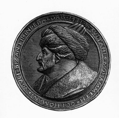 Medallion of Mehmed II, from Geschichte der Byzantiner und des Osmanisches Reiches by G.S. Hertzberg, 1883 by German School