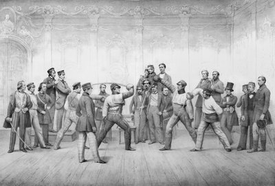 Mensuren or Student Members of the Duelling Society in Dresden by German School