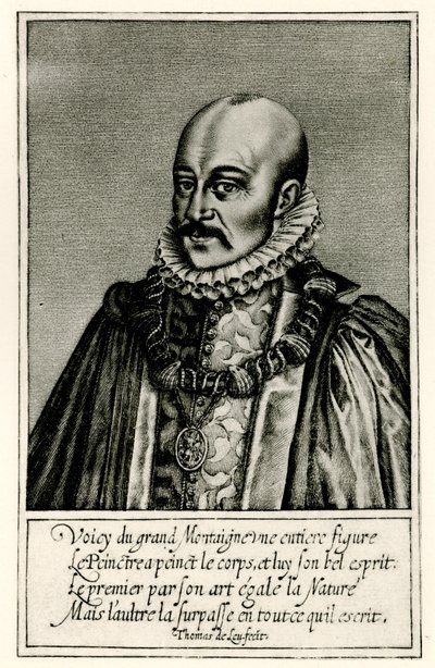 Michel de Montaigne by German School
