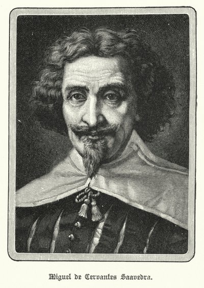 Miguel de Cervantes Saavedra, Spanish novelist by German School
