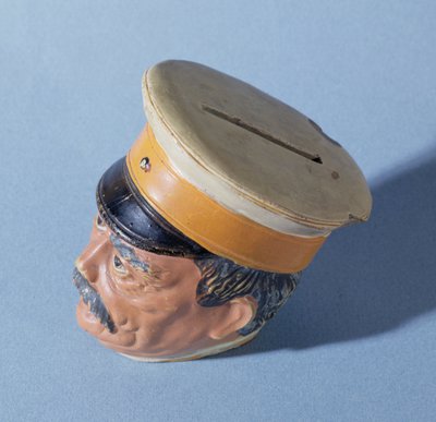 Money-box in the form of the Chancellor Otto von Bismarck by German School