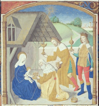 Nativity, from Vita Christi, by Ludolf of Saxony, c.1300-7778 by German School