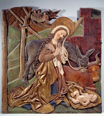 Nativity (Relief) by German School