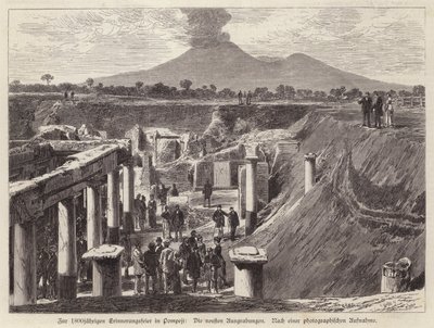 New Excavations at Pompeii, Italy by German School