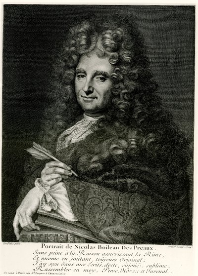 Nicolas Boileau-Despréaux by German School