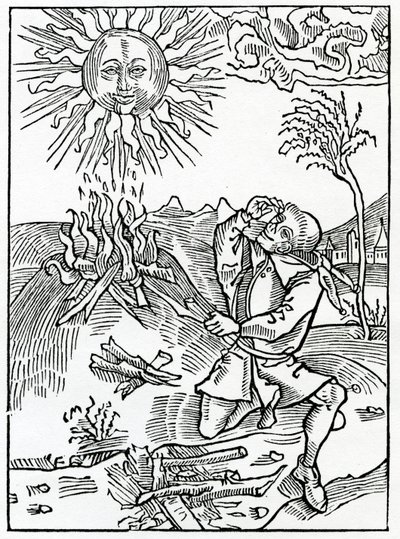 Of Them That Foolishly Speak Against the Works of God, Illustration from Alexander Barclay