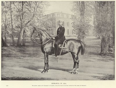 Otto von Bismarck in 1870 by German School