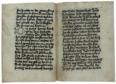 Pages from a German language copy of 