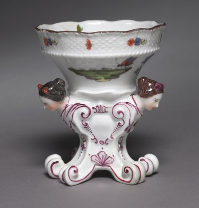 Pair of Salts from the Sulkowsky Service, manufacturer Meissen Porcelain Factory, Germany, 1735-1756 by German School