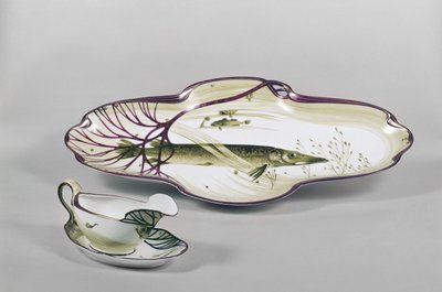 Part of a porcelain dinner service, by H. Gradl and L. Levallois, Nymphenburg, 1904-6 by German School