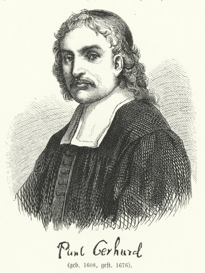 Paul Gerhardt, German Lutheran theologian and hymnodist by German School