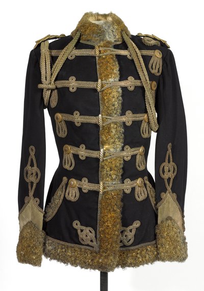 Pelisse, 3rd Zieten Hussars, HRH The Duke of Connaught, pre-1914 by German School