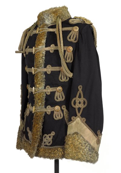 Pelisse, 3rd Zieten Hussars, HRH The Duke of Connaught, pre-1914 by German School