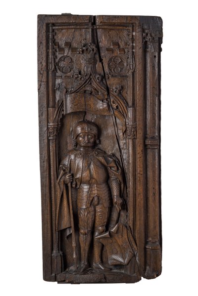 Pew End Depicting St Quirinus of Neuss, c. 1485-1515 by German School
