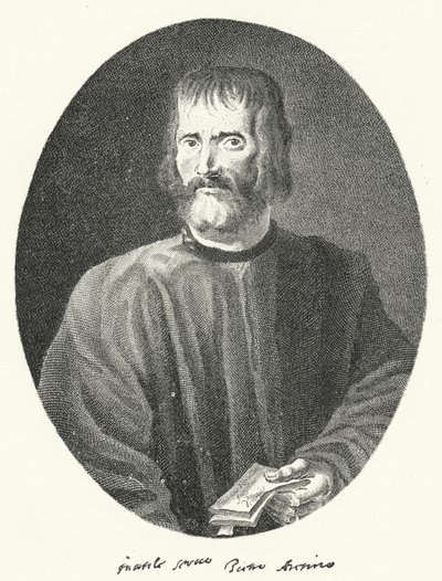 Pietro Aretino, Italian poet and writer by German School
