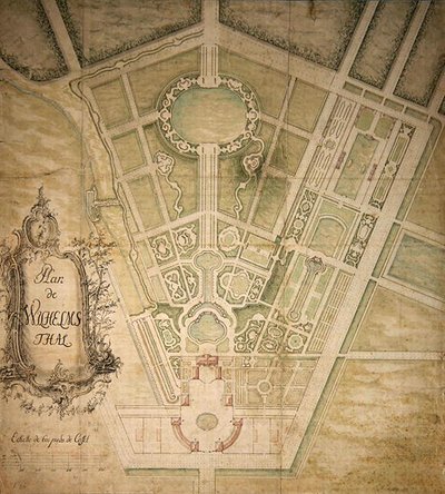 Plan of Wilhelmsthal by German School