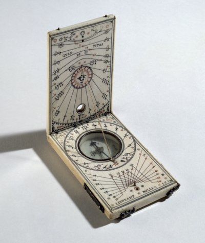Portable Sundial, Made by Lienhart Miller, Nuremberg, 1614 by German School