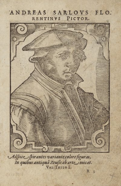 Portrait of Andreas Sarlous by German School
