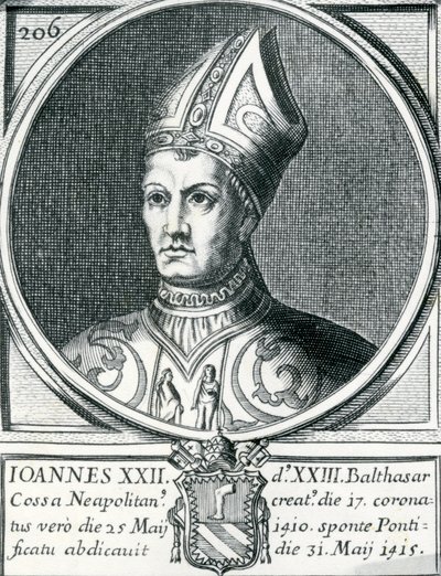 Portrait of Antipope John XXIII by German School