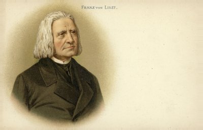 Portrait of Franz Liszt by German School