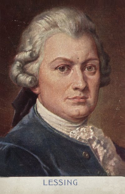 Portrait of Gotthold Ephraim Lessing by German School