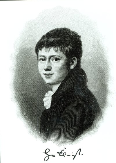 Portrait of Heinrich von Kleist as a child by German School