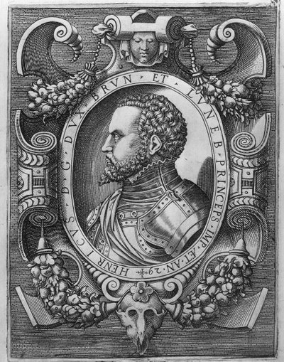 Portrait of Henry the Younger, Duke of Brunswick and Luneburg, 1529 by German School