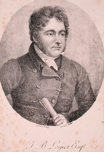 Portrait of Johann Bernhard Logier (1777-1846) by German School