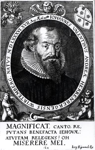 Portrait of Johann Valentine of Herrenberg and Wurtemberg (engraved by Iorg Rijmmel) by German School