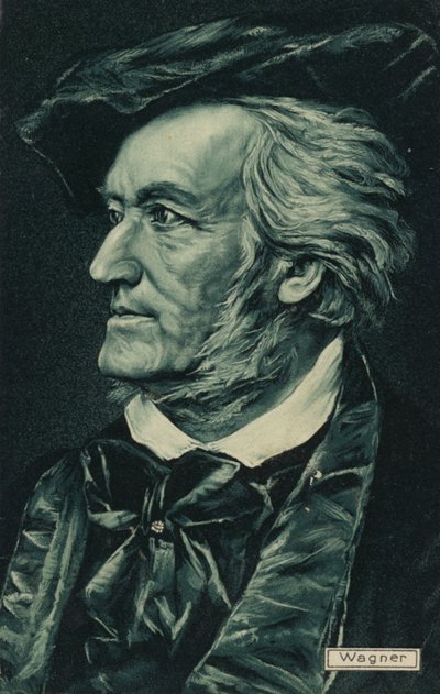 Portrait of Richard Wagner by German School