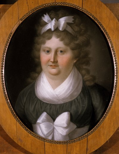 Portrait of a Woman with a Ribbon in Her Hair by German School