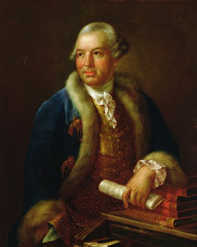 Portrait of the German Composer Christoph Willibald von Gluck (1714-1787) by German School