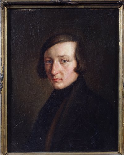 Portrait of the Author Heinrich Heine by German School