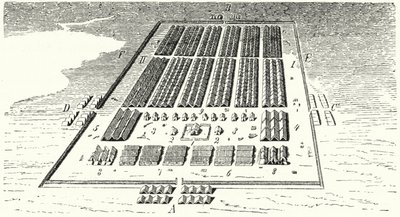 Roman army camp by German School