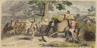 Rural Life in Ancient Greece by German School