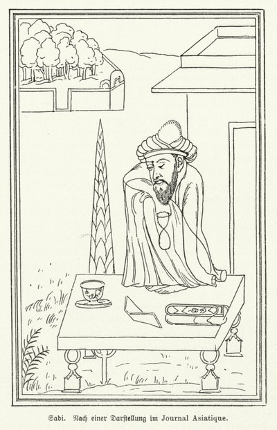 Saadi Shirazi, Persian poet by German School