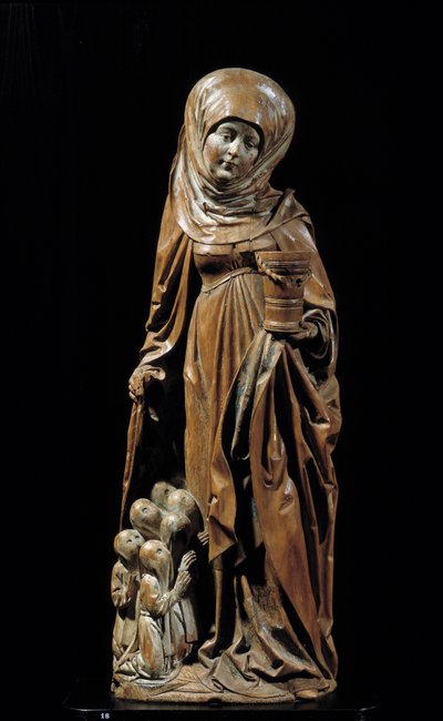 Saint Martha and the penitents by German School