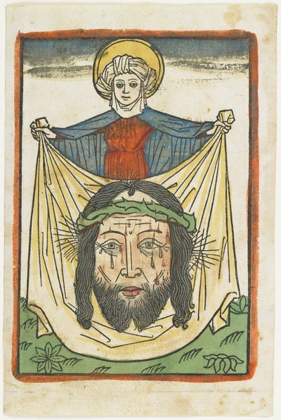 Saint Veronica with the Sudarium, c.1475 by German School