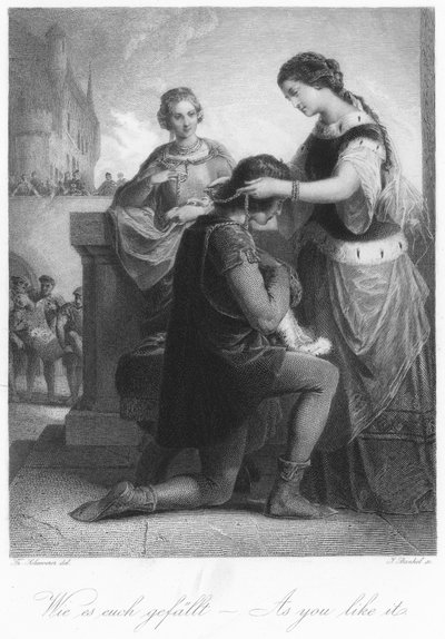 Scene from As You Like It by German School