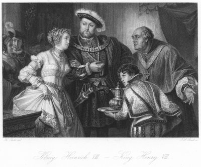 Scene from Henry VIII by German School
