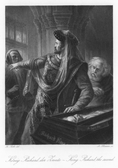 Scene from King Richard II by German School
