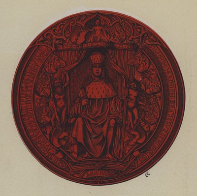 Seal of Joachim I and Joachim II, Electors of Brandenburg by German School