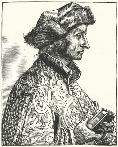 Sebastian Brant, German humanist and satirist by German School