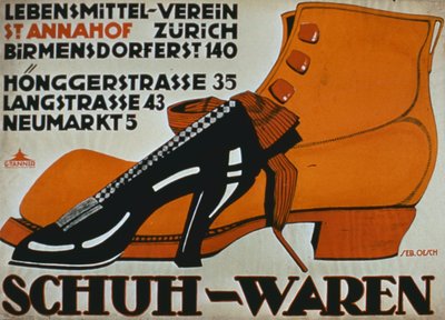 Shoe Shops, Zurich by German School