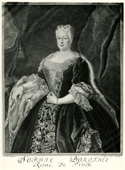 Sophie Dorothea, Queen of Prussia (1687-1757) by German School